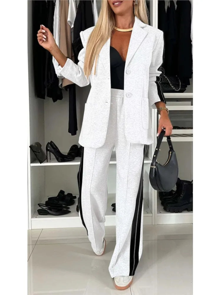 New Long Sleeves Suit