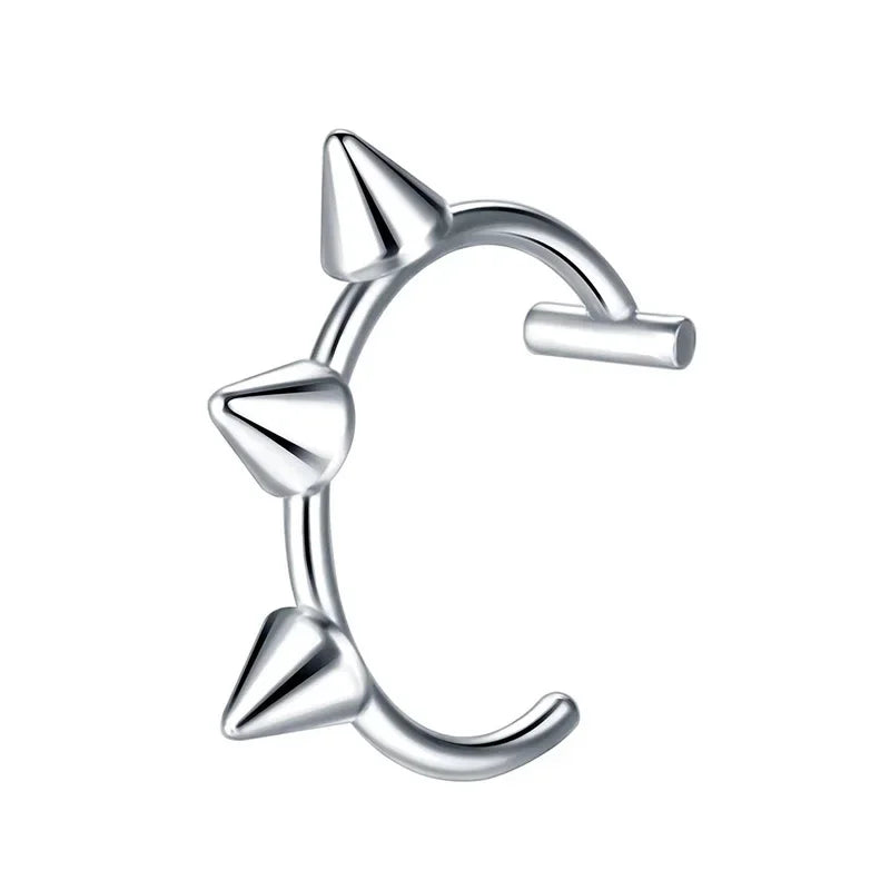 1Pc Nose Ring Hoop Septum Rings