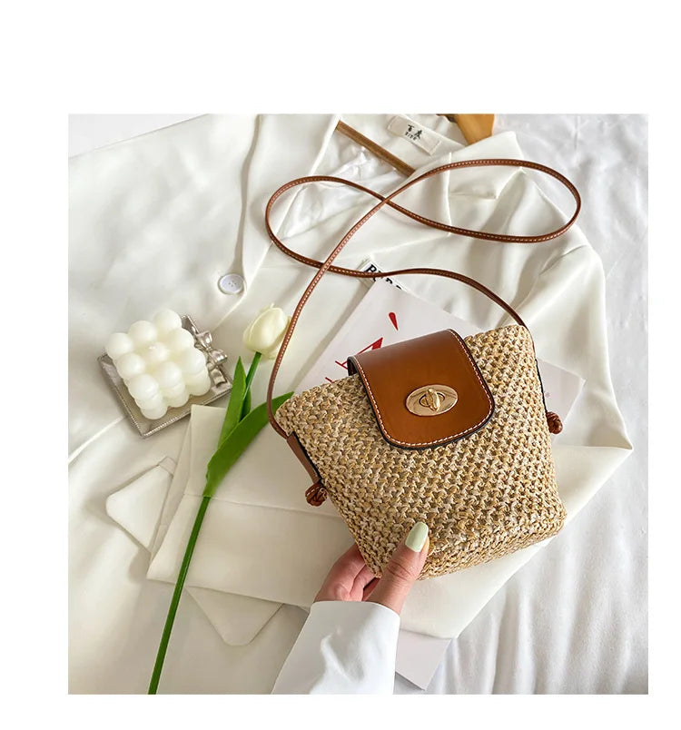 Mini Woven Straw Bag