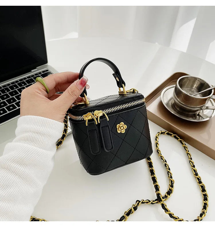 Small Shoulder Bucket Bag