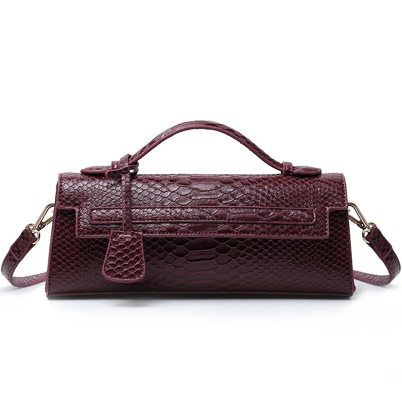 Snake Pattern Handbag