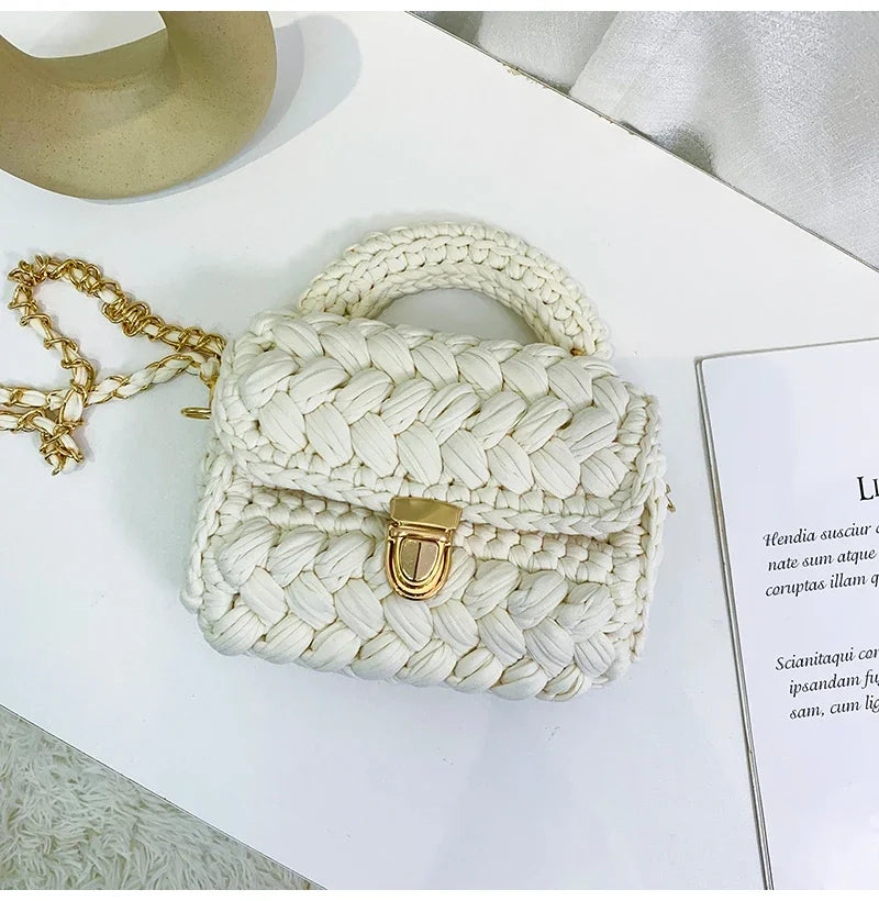 DIY Knitted Handbag