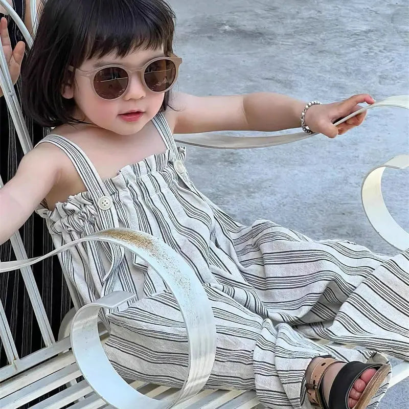Girls Summer Casual Stripe