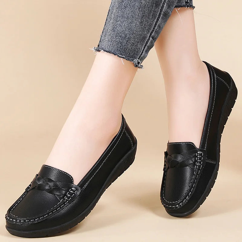 Flats Leather Shoes