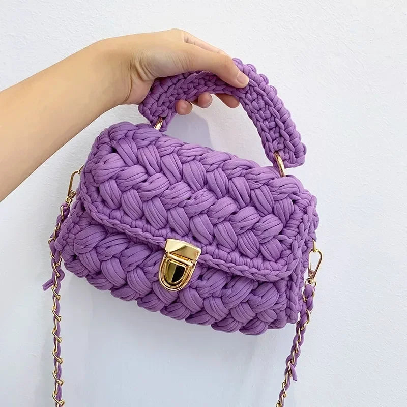 DIY Knitted Handbag