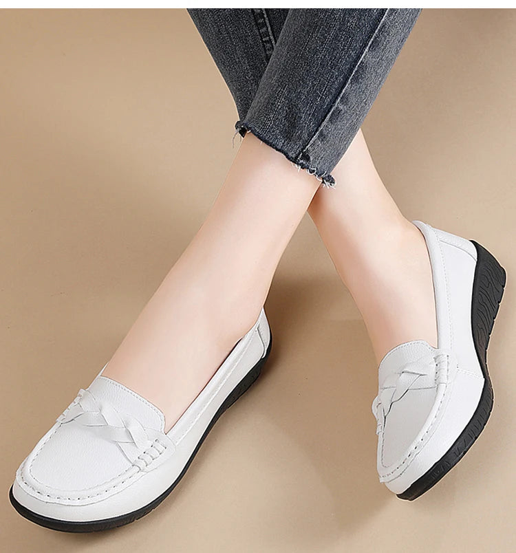 Flats Leather Shoes