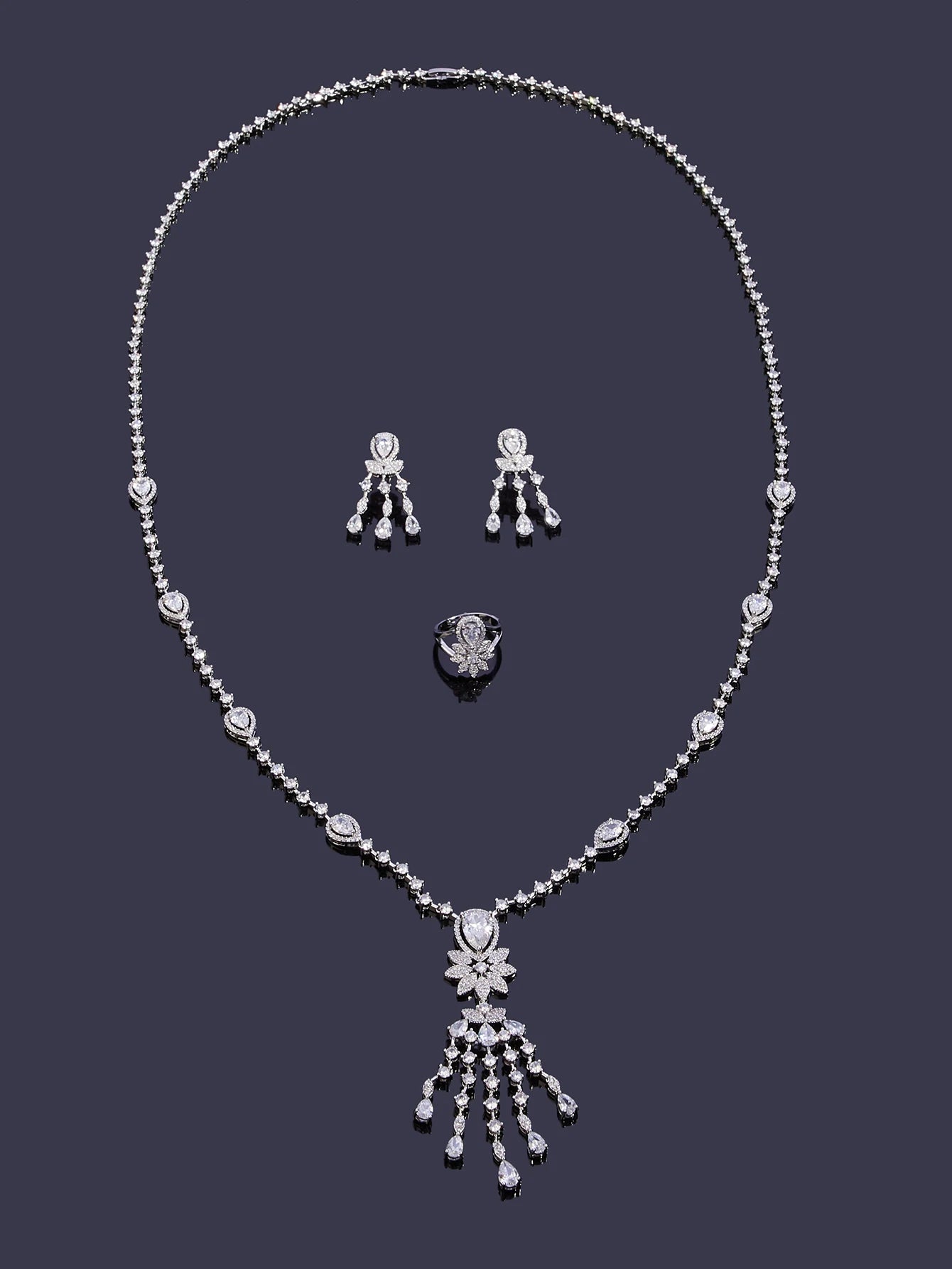 3-PCS Zirconia Jewelry