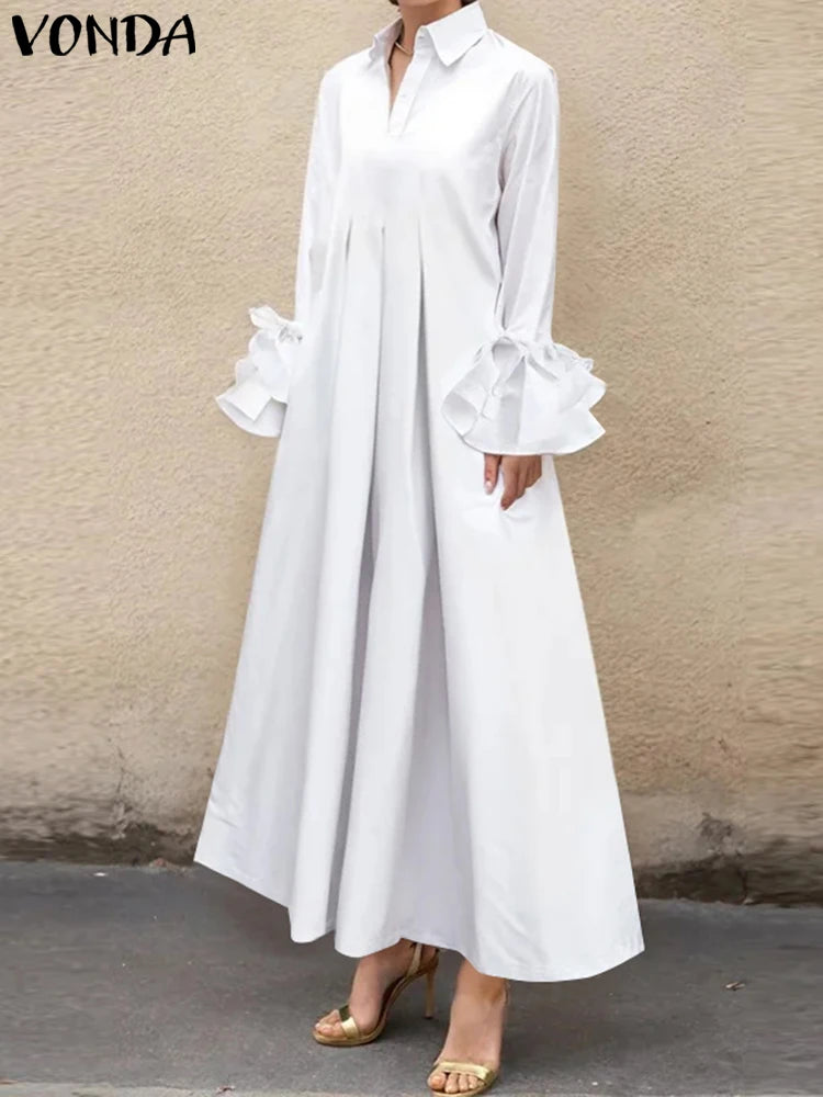 Elegant Long Sleeve Robe