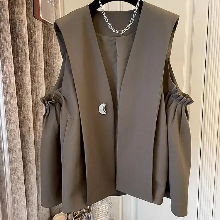 Sleeveless Jacket Vest