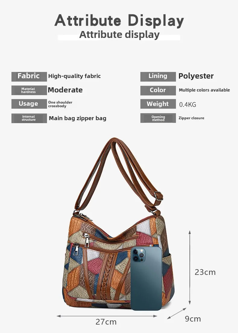 Elegant Vintage Crossbody Bag