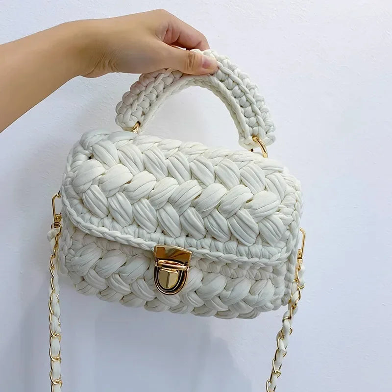 DIY Knitted Handbag