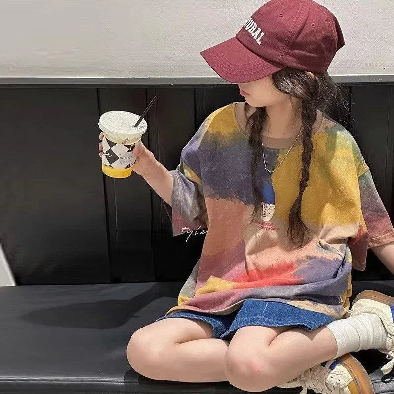 Colourful fashionable T-shirt