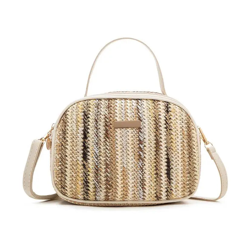 Rattan Knitting Women Straw