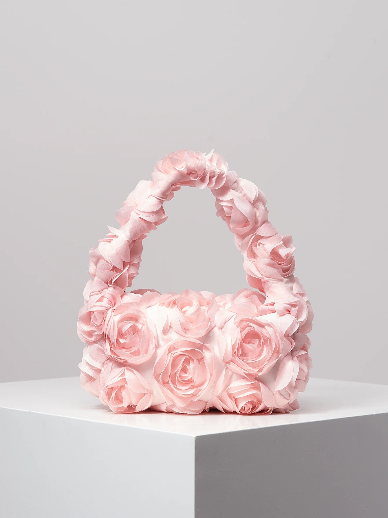 Elegant rose handbag
