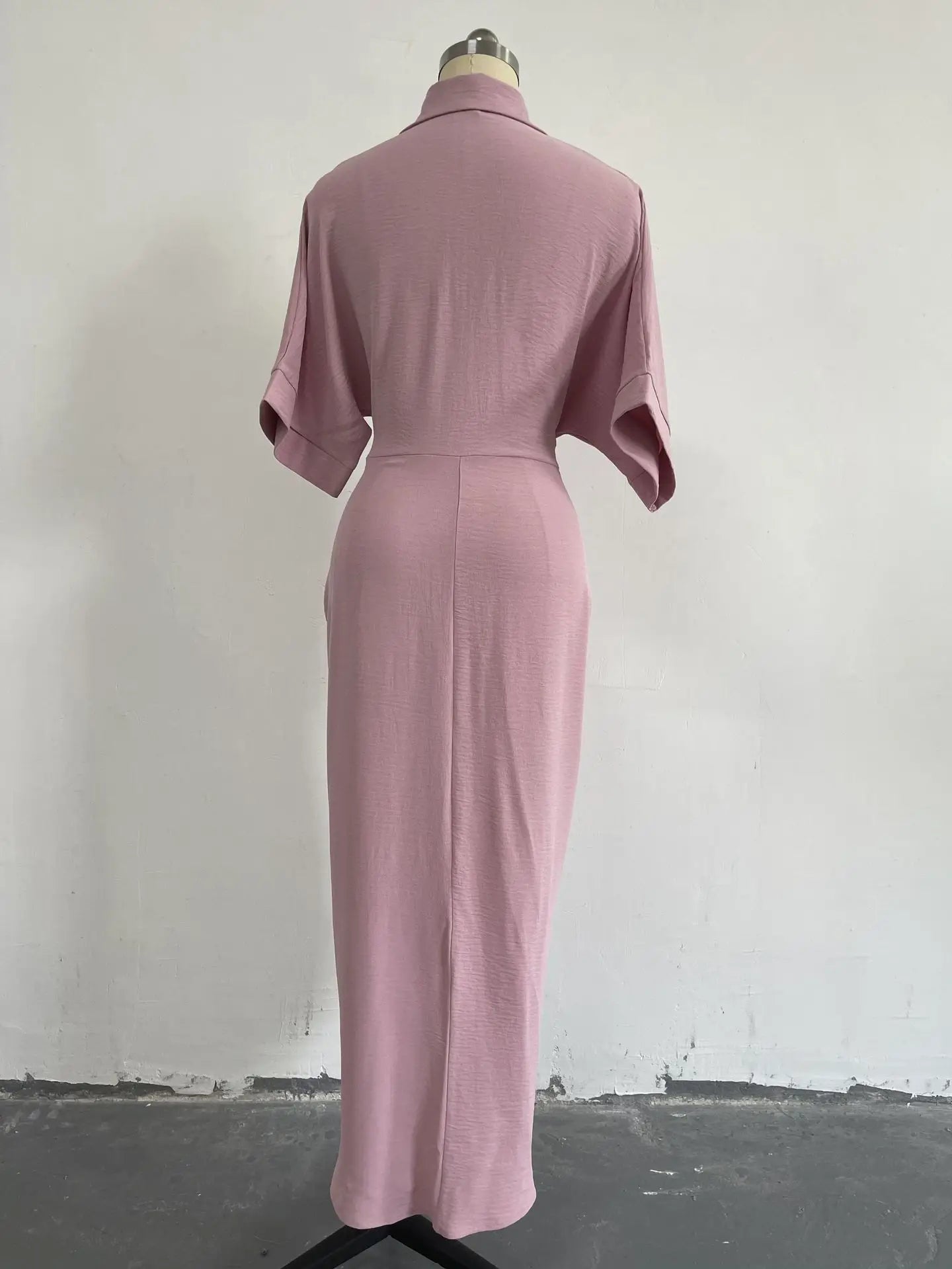 Bohemian White Turn-down Collar Solid Dress Long Kaftan Tunic Women Clothes 2025 Spring/Autumn Beach Wear Maxi Vestidos A1946