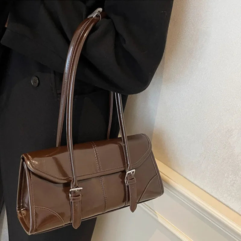 Leather Underarm Bag