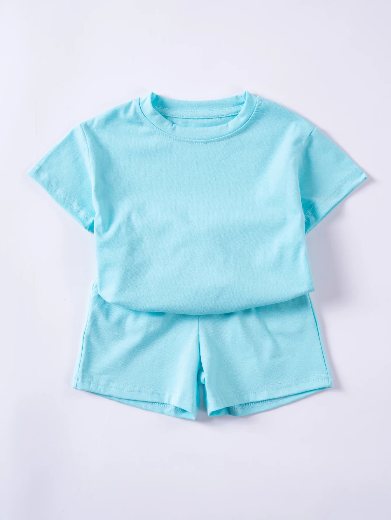 T-shirts and Shorts Boy and Girl Outfits Suits