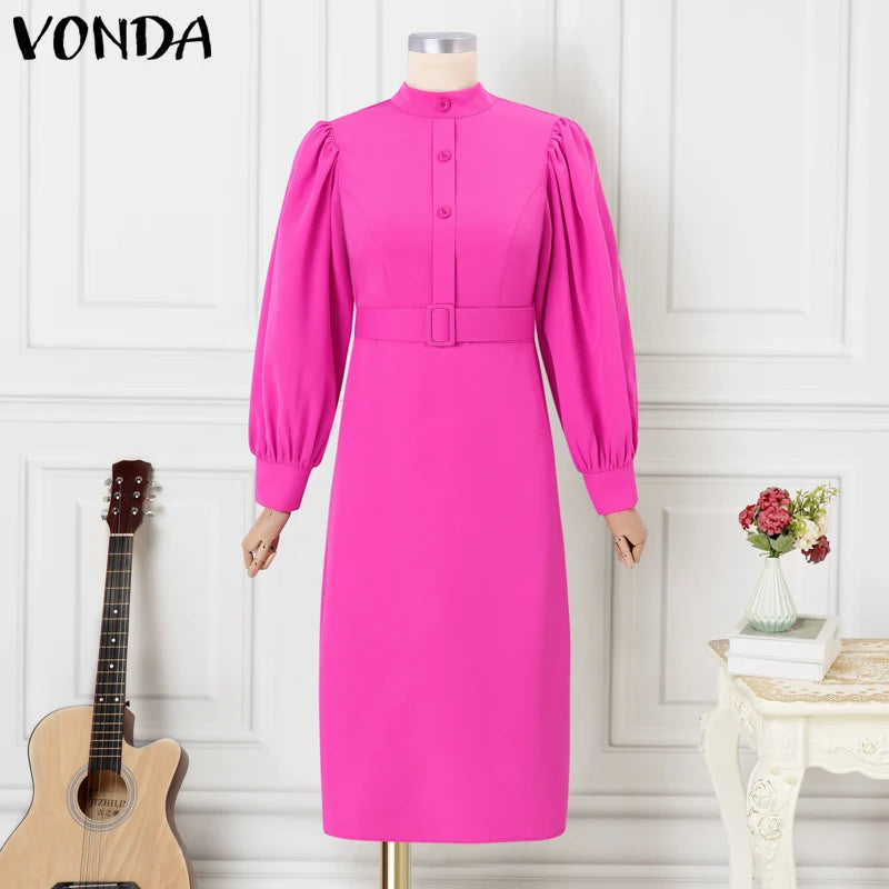 VONDA Women Elegant Dress