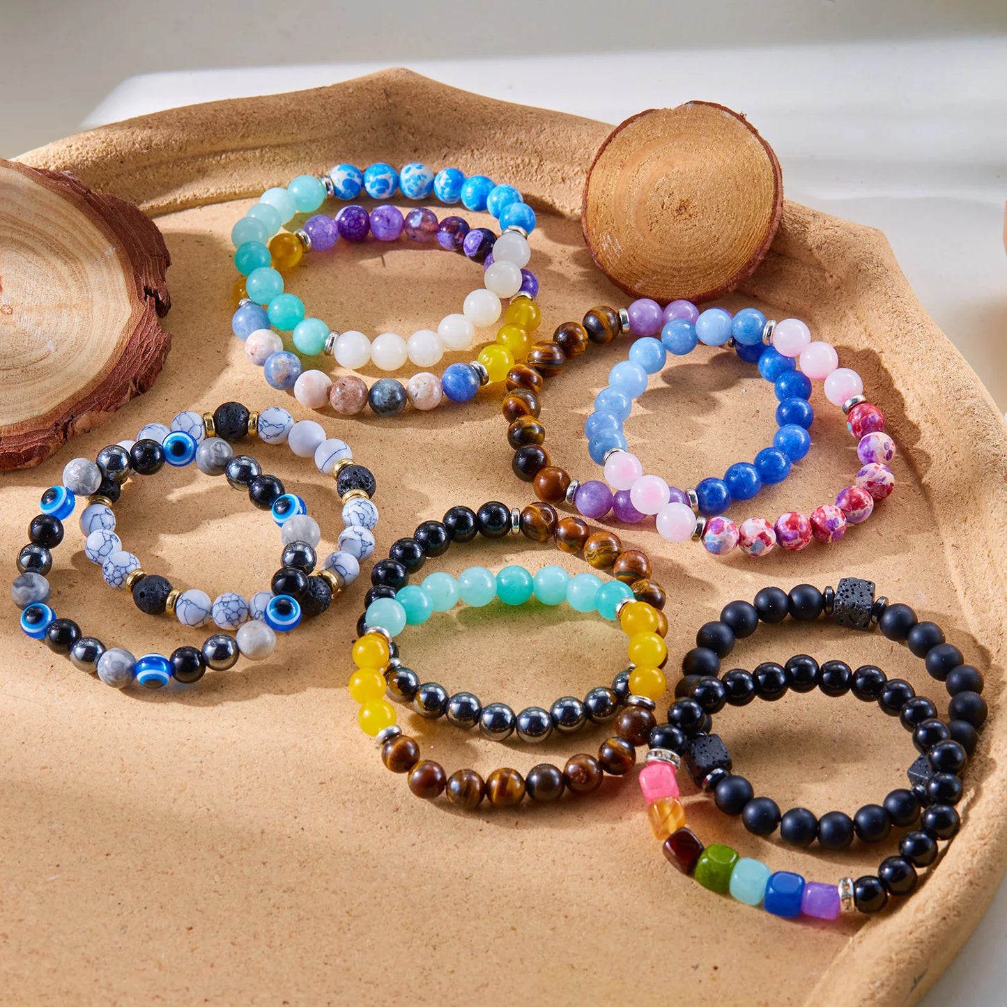 Natural Stone Symbolic Bracelets