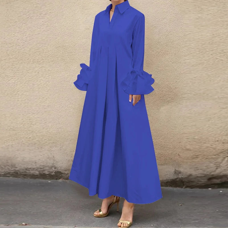 Elegant Long Sleeve Robe