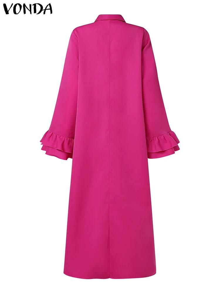 Elegant Long Sleeve Robe