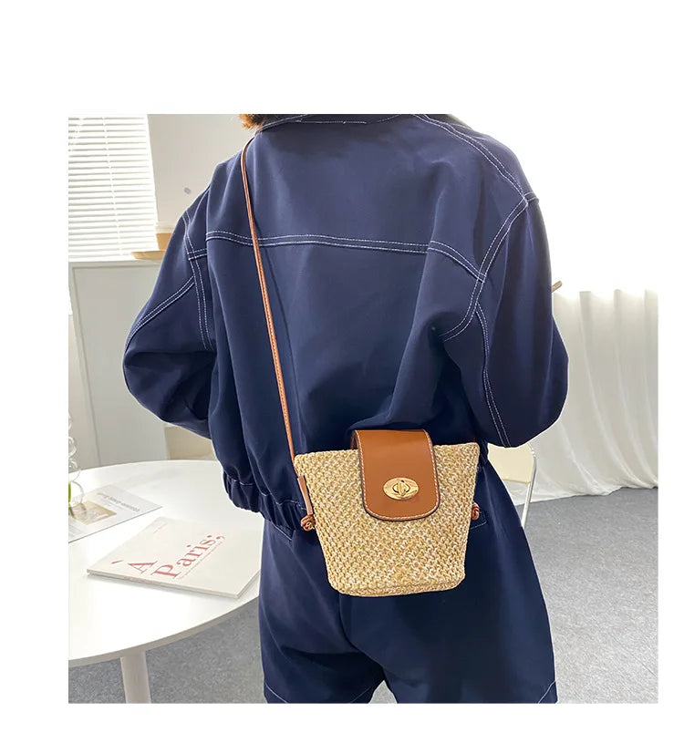 Mini Woven Straw Bag