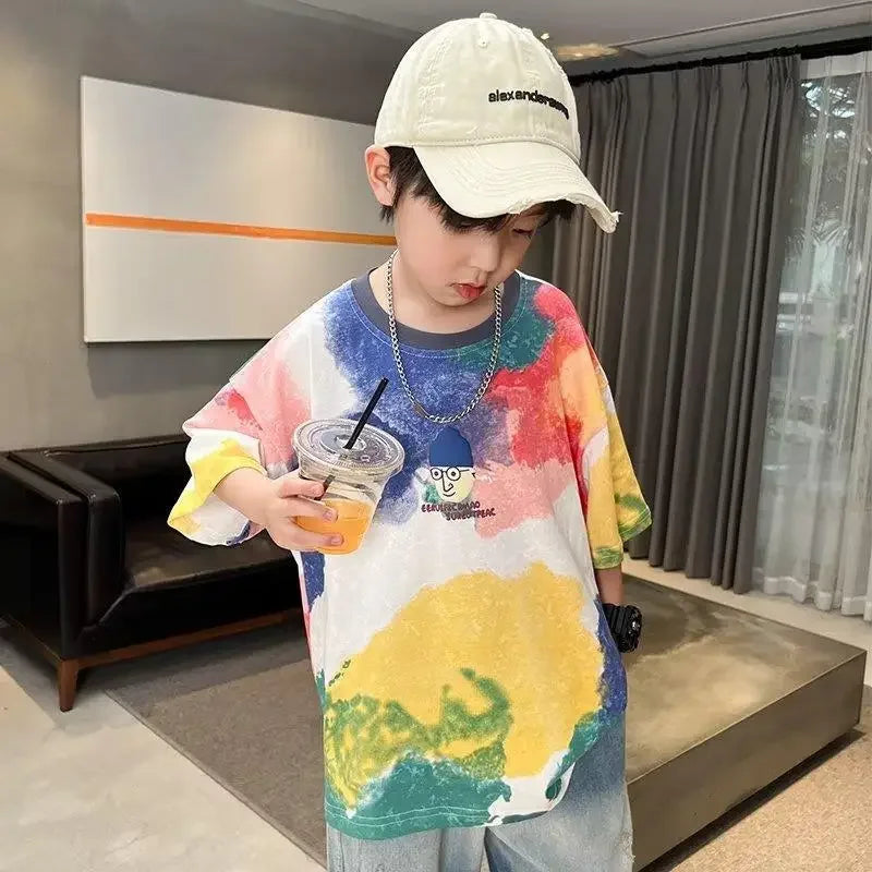 Colourful fashionable T-shirt