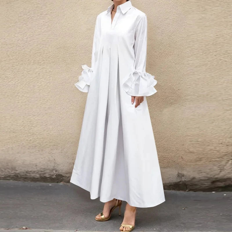 Elegant Long Sleeve Robe