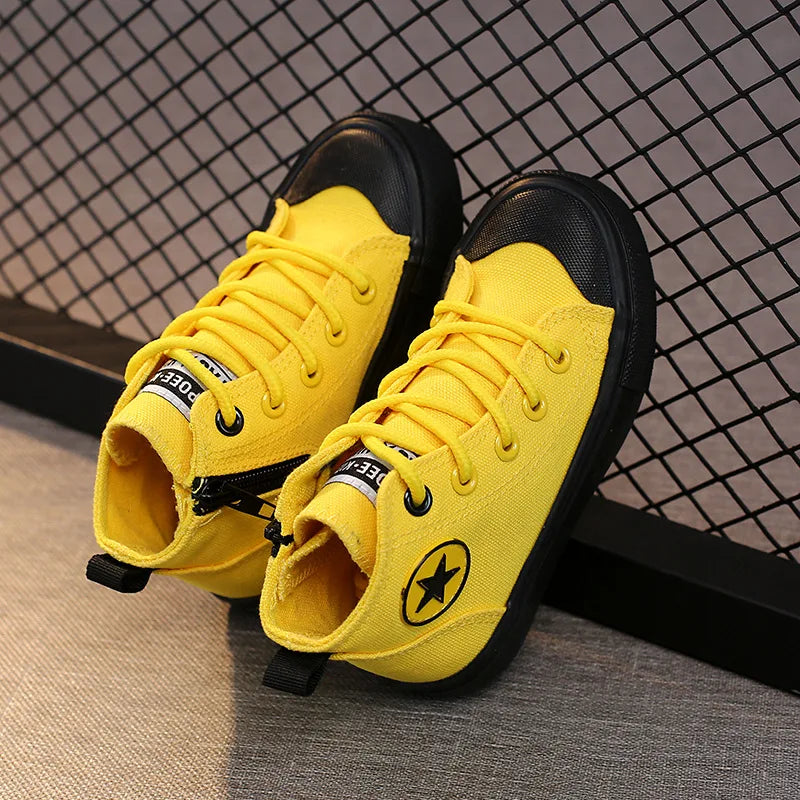High-top Casual Canvas Shoes