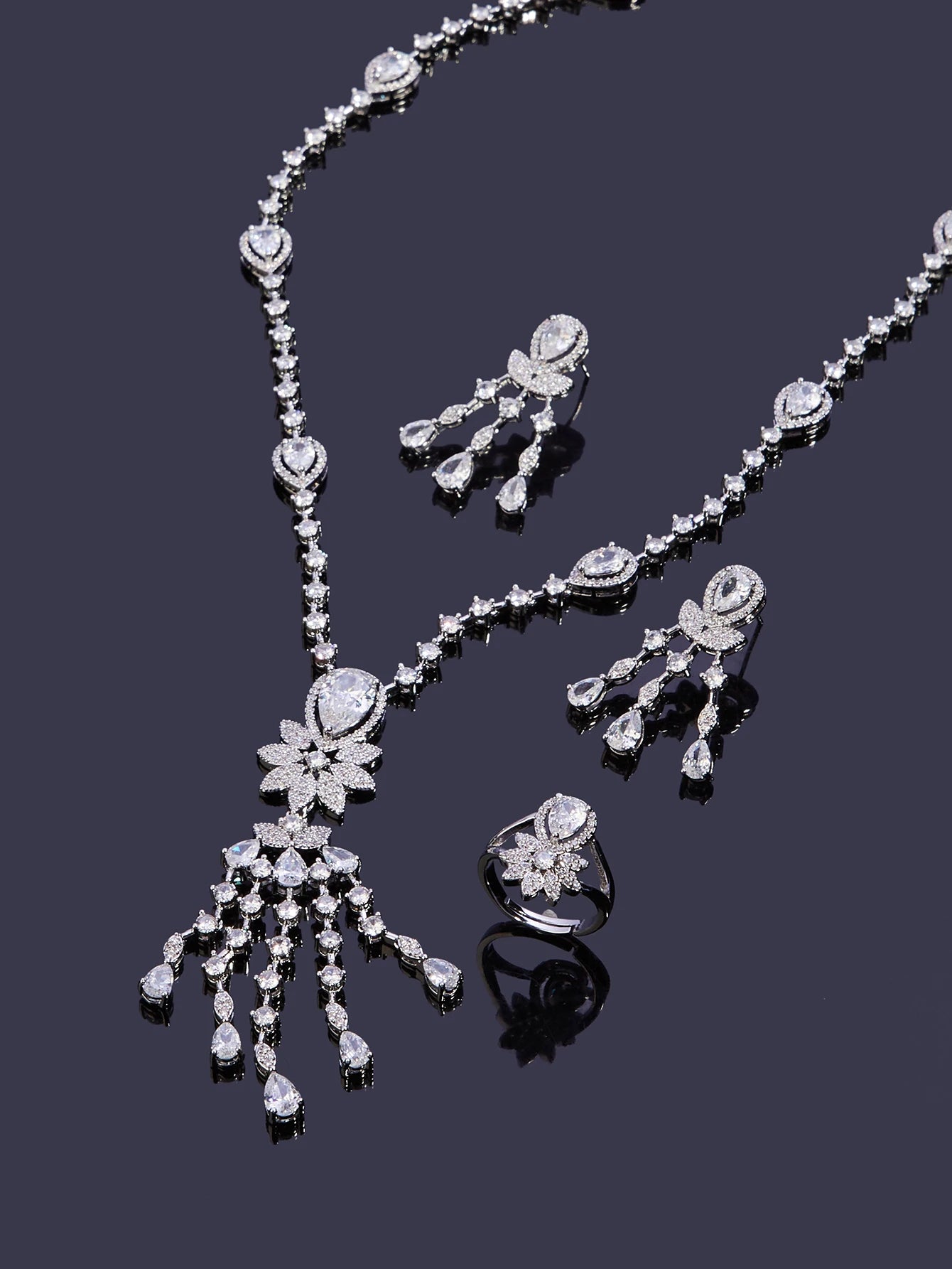 3-PCS Zirconia Jewelry