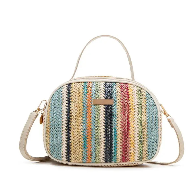 Rattan Knitting Women Straw
