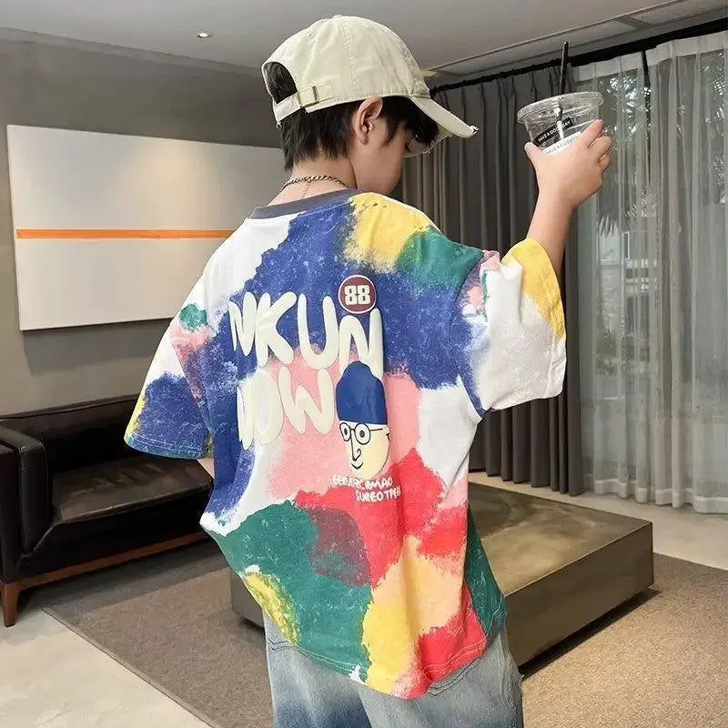 Colourful fashionable T-shirt
