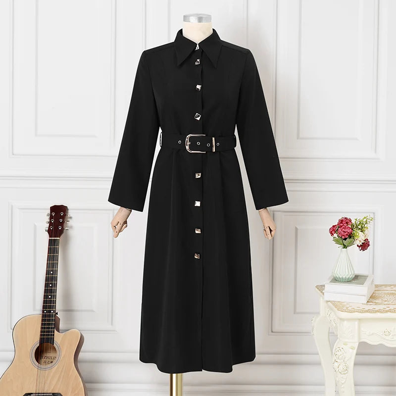 Long Sleeve Shirt Dress