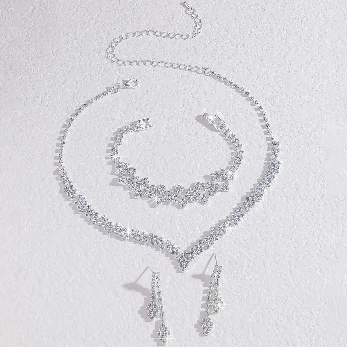 3pcs Jewelry zircon Set