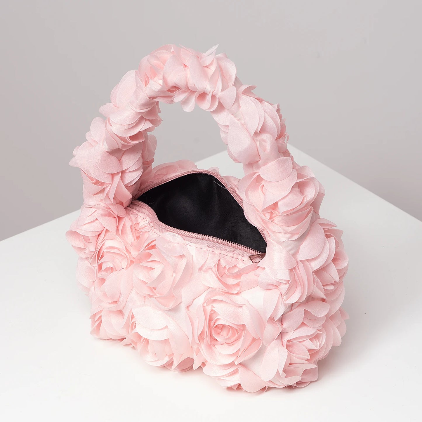 Elegant rose handbag