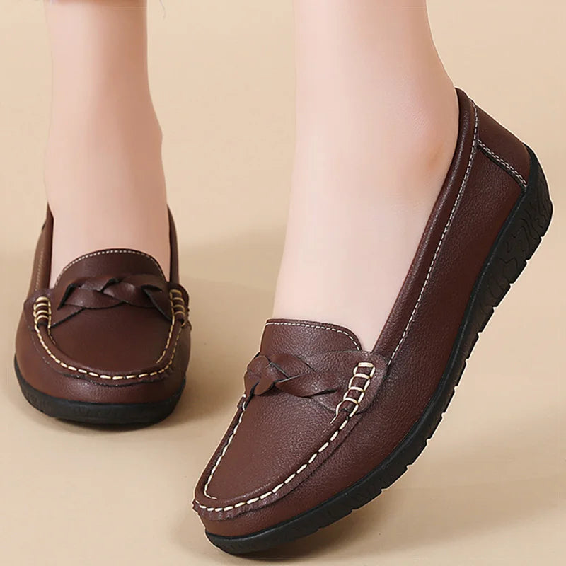Flats Leather Shoes