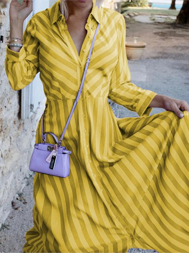 New Spring Casual Cinched Dress