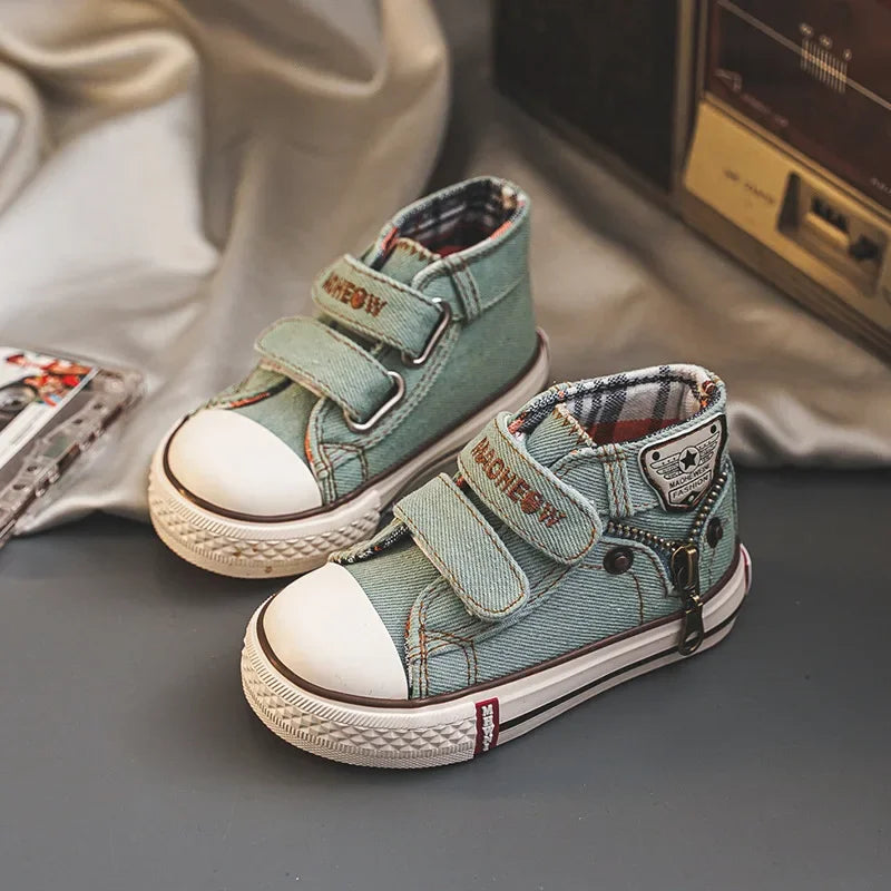 High Top Canvas Shoes