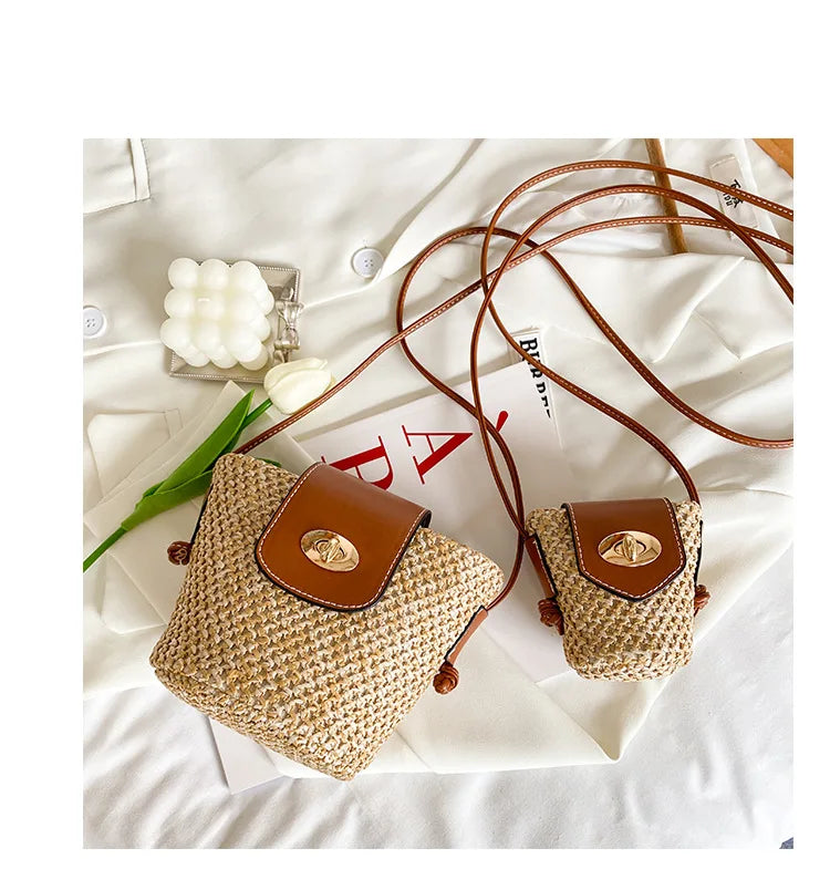 Mini Woven Straw Bag