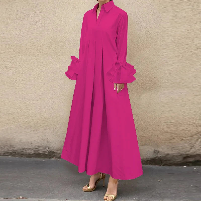 Elegant Long Sleeve Robe