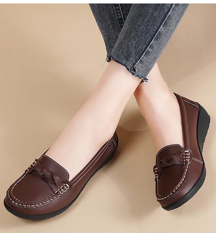 Flats Leather Shoes