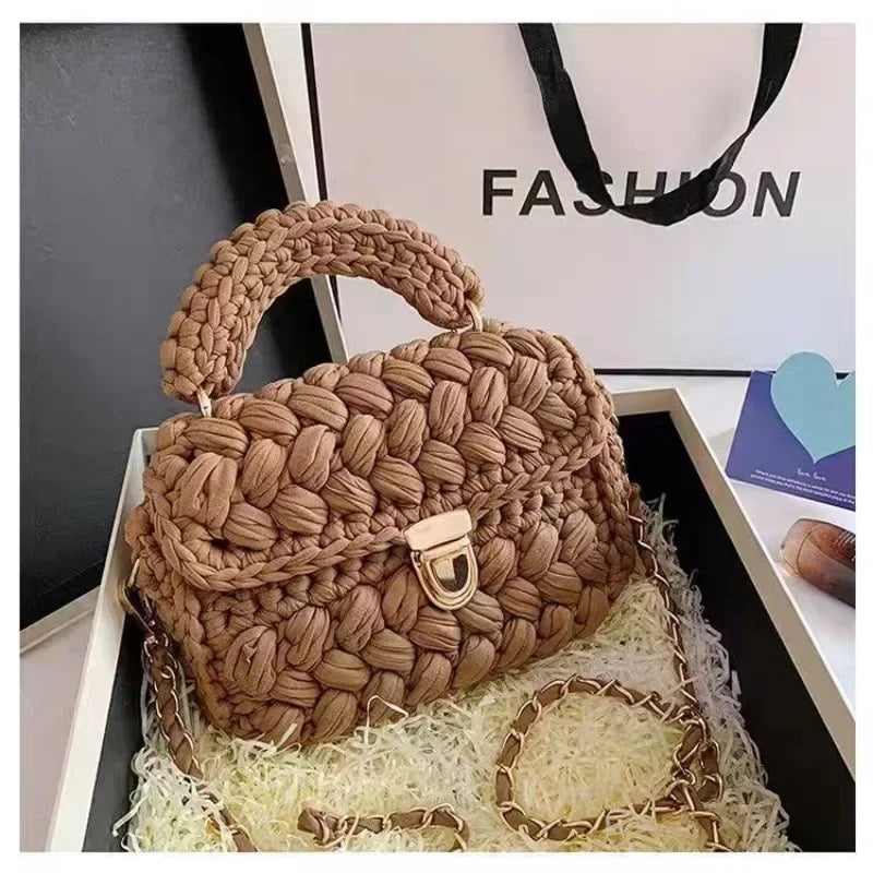 DIY Knitted Handbag