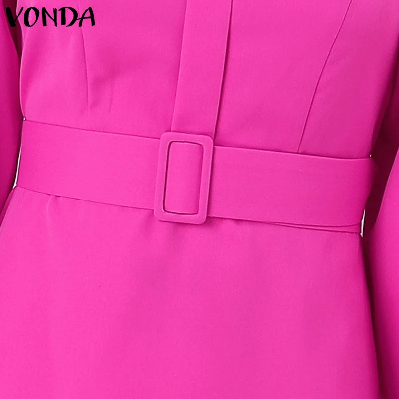 VONDA Women Elegant Dress