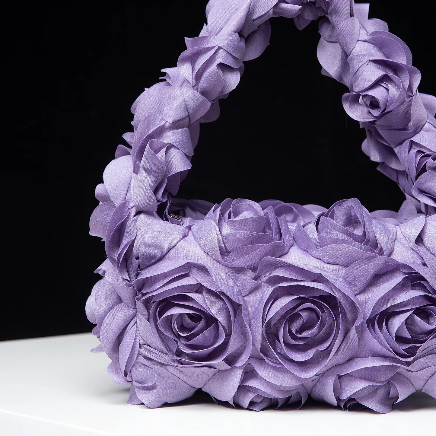 Elegant rose handbag