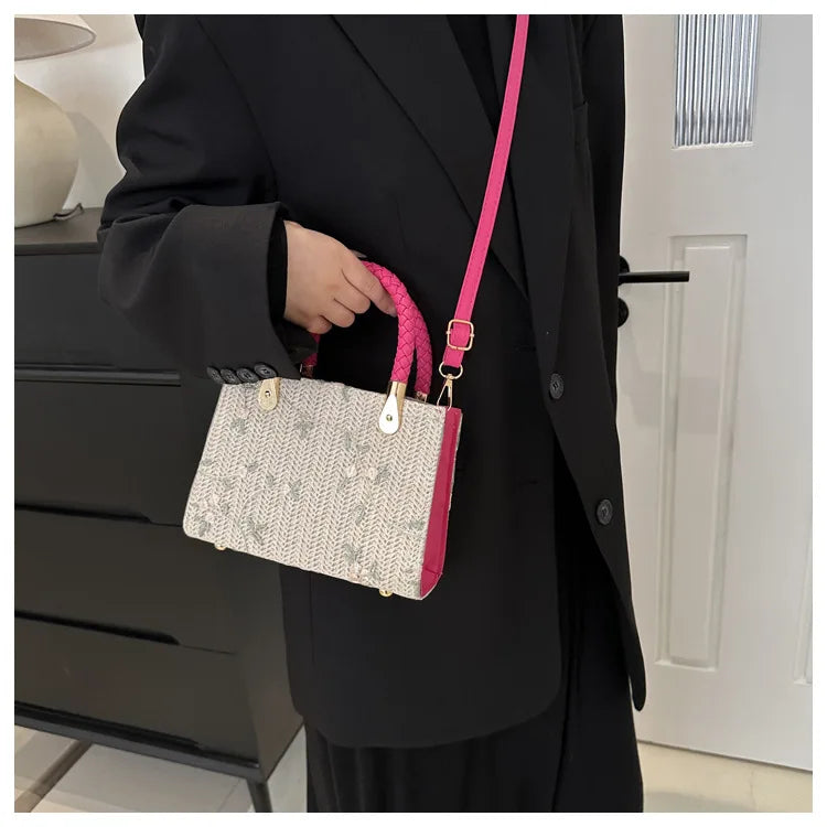 Straw Top-handle Bags