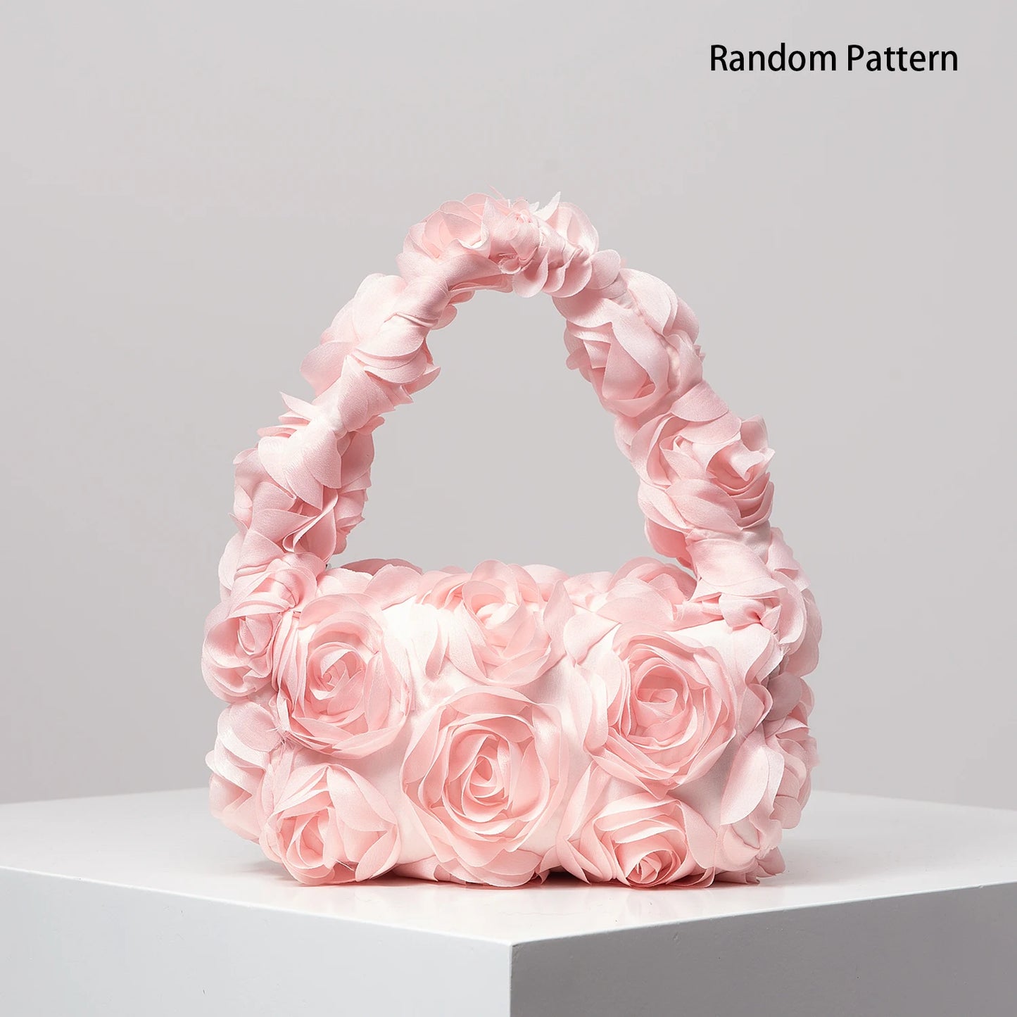 Elegant rose handbag