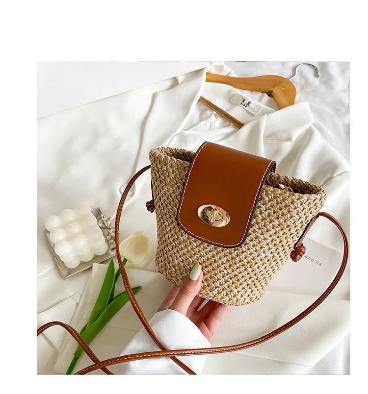 Mini Woven Straw Bag