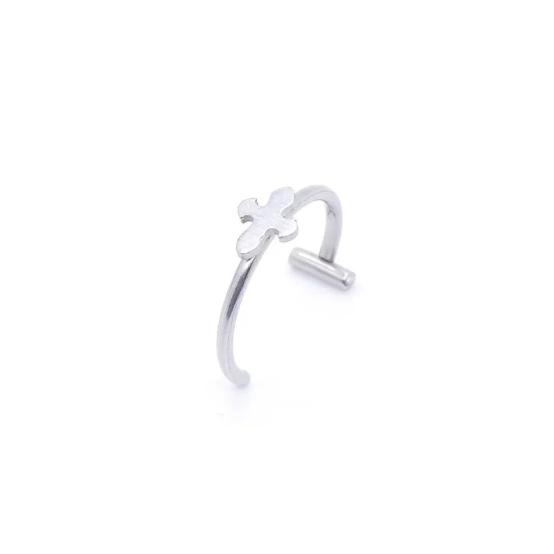 1Pc Nose Ring Hoop Septum Rings