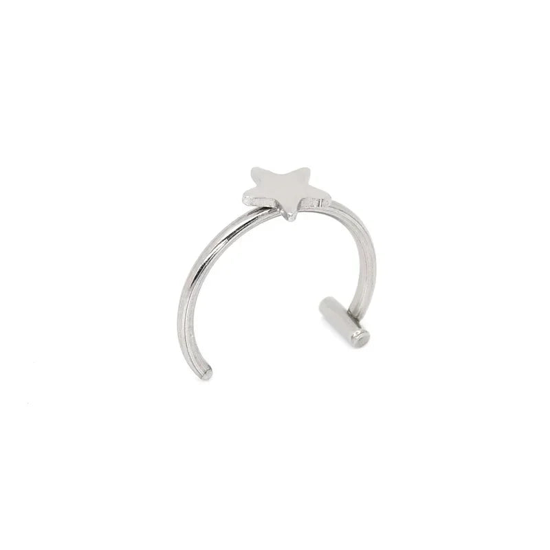 1Pc Nose Ring Hoop Septum Rings