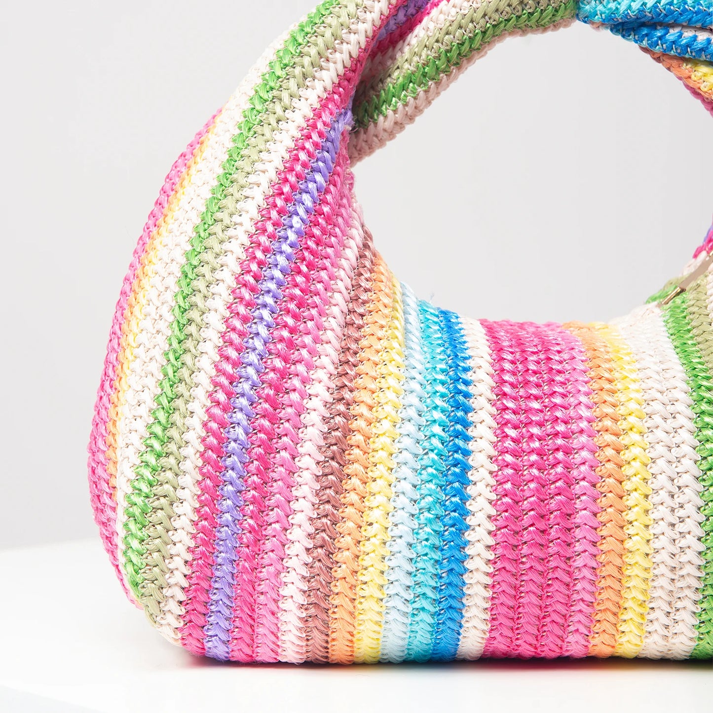 Vintage woven handbag